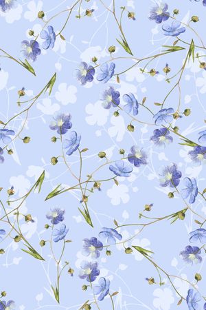 小清新印花华亿平台图片