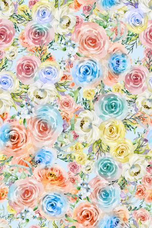 小清新印花华亿平台图片