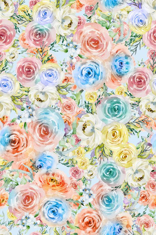 小清新印花华亿平台图片