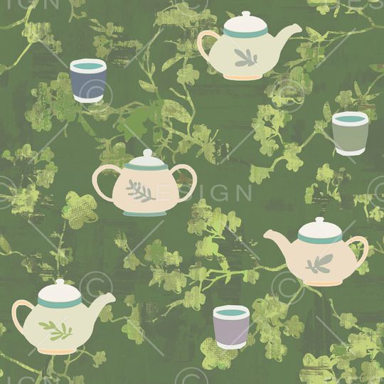 中国风印花华亿平台图片