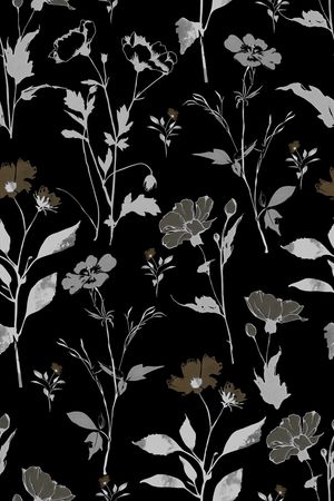 真丝印花华亿平台图片