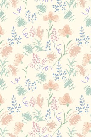 植物印花华亿平台图片