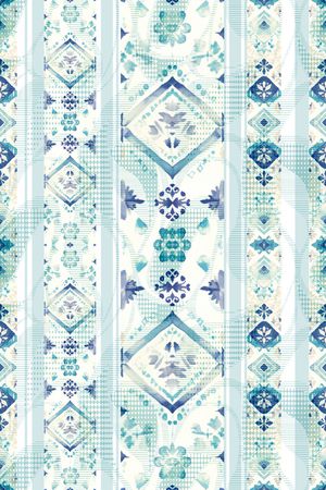 条纹印花华亿平台图片