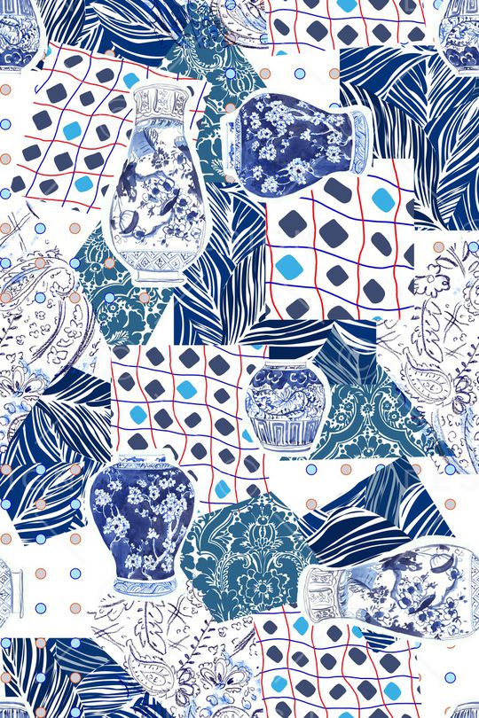 趣味印花华亿平台图片