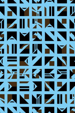 几何印花华亿平台图片