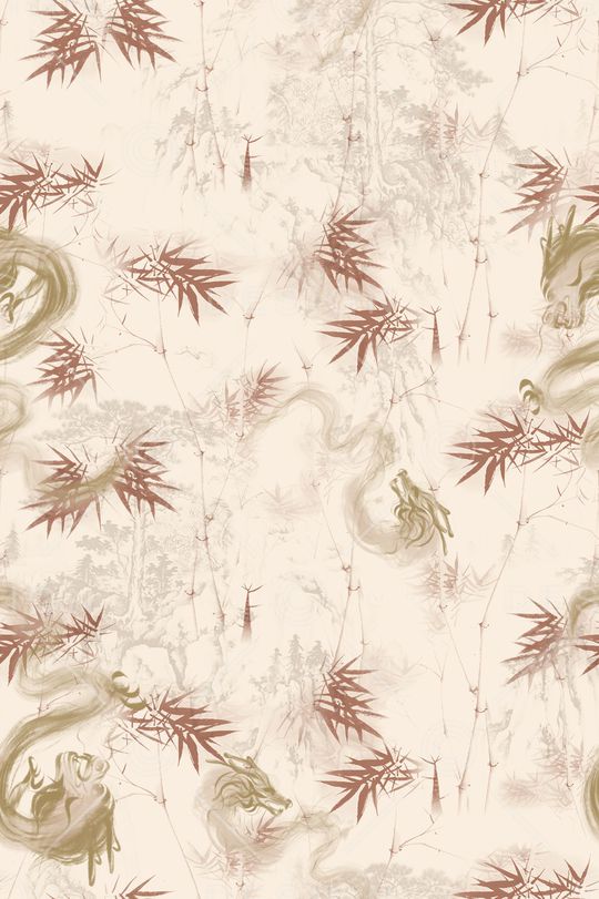 竹子印花华亿平台图片