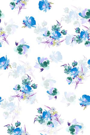 小清新印花华亿平台图片