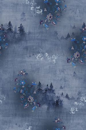 中国风印花华亿平台图片