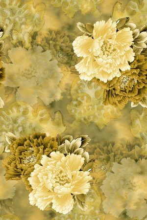 中国风印花华亿平台图片