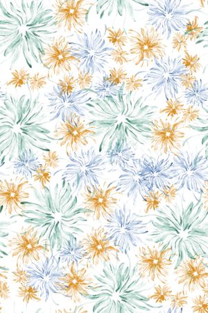 小清新印花华亿平台图片