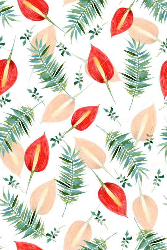 小清新印花华亿平台图片