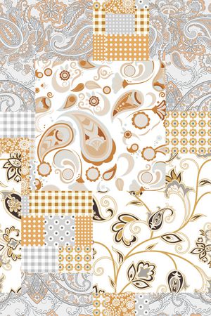 真丝印花华亿平台图片