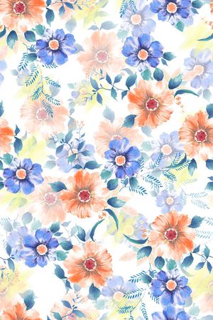 小清新印花华亿平台图片