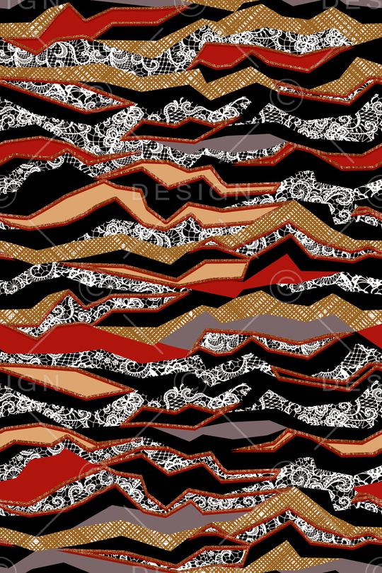 混合拼接印花华亿平台图片