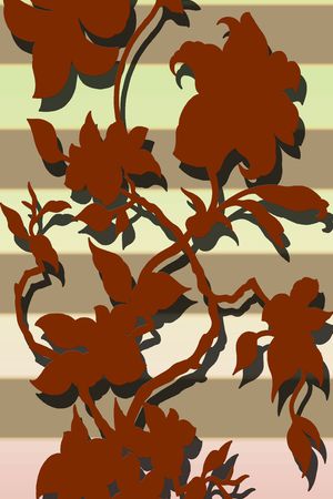 条纹印花华亿平台图片