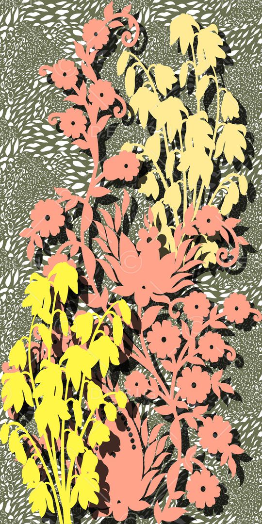 抽象印花华亿平台图片