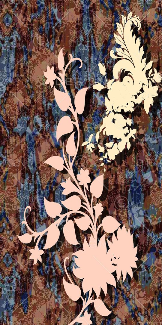 抽象印花华亿平台图片