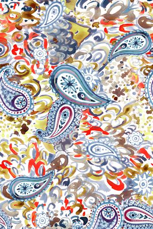 水彩印花华亿平台图片