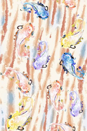 真丝印花华亿平台图片