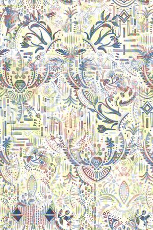 民族风印花华亿平台图片