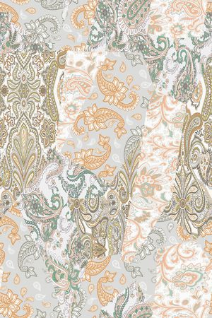 真丝印花华亿平台图片