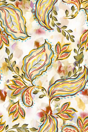 真丝印花华亿平台图片