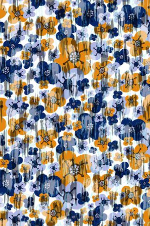 小碎花印花华亿平台图片