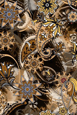 民族风印花华亿平台图片