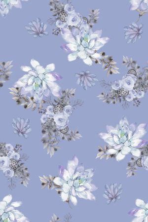 植物印花华亿平台图片