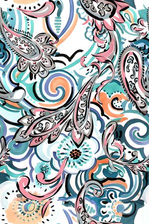 水彩印花华亿平台图片