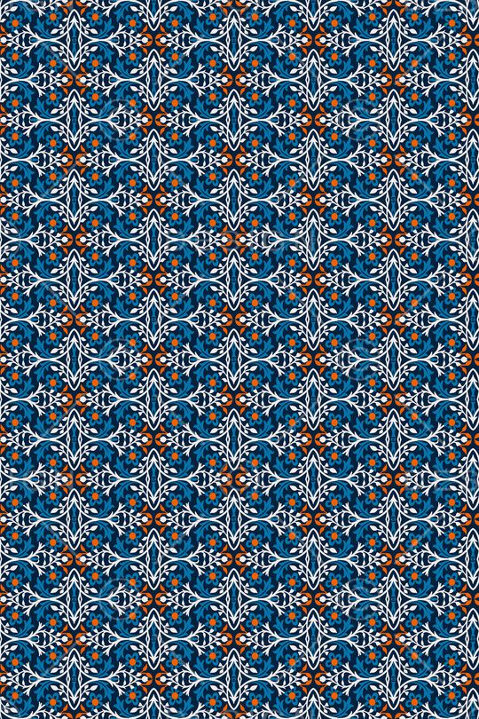 民族纹样印花华亿平台图片