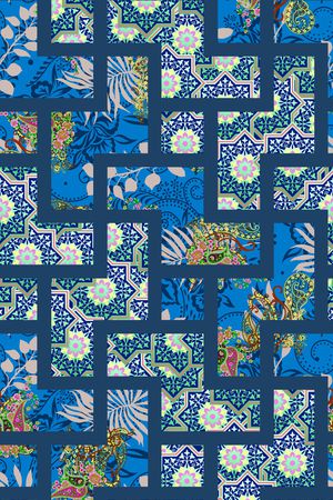 民族风印花华亿平台图片