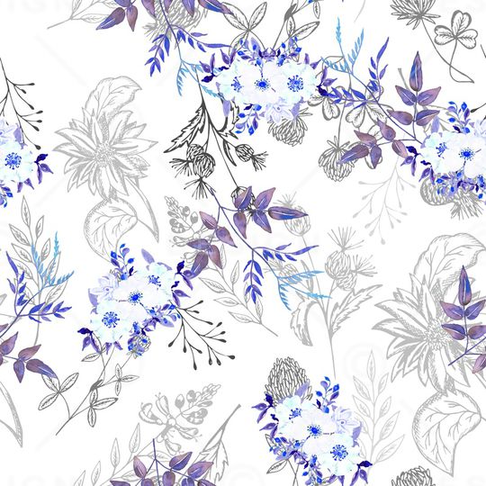 小清新印花华亿平台图片