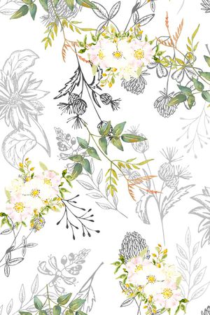 小清新印花华亿平台图片