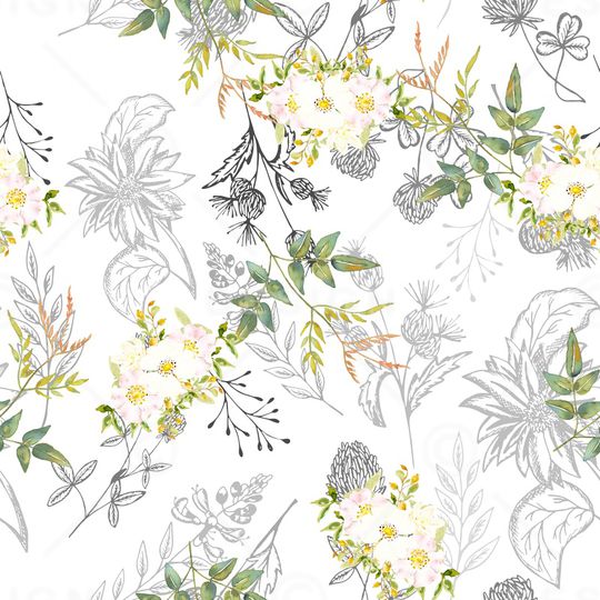 小清新印花华亿平台图片