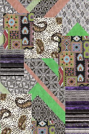 民族风印花华亿平台图片