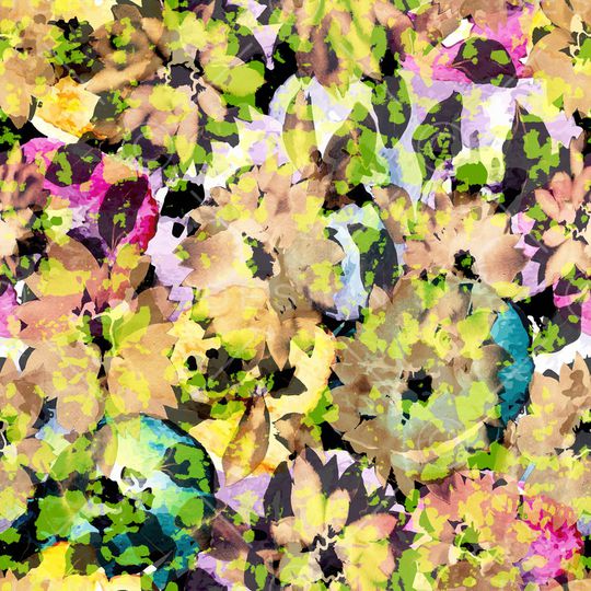 植物印花华亿平台图片