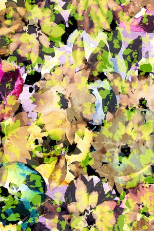 植物印花华亿平台图片