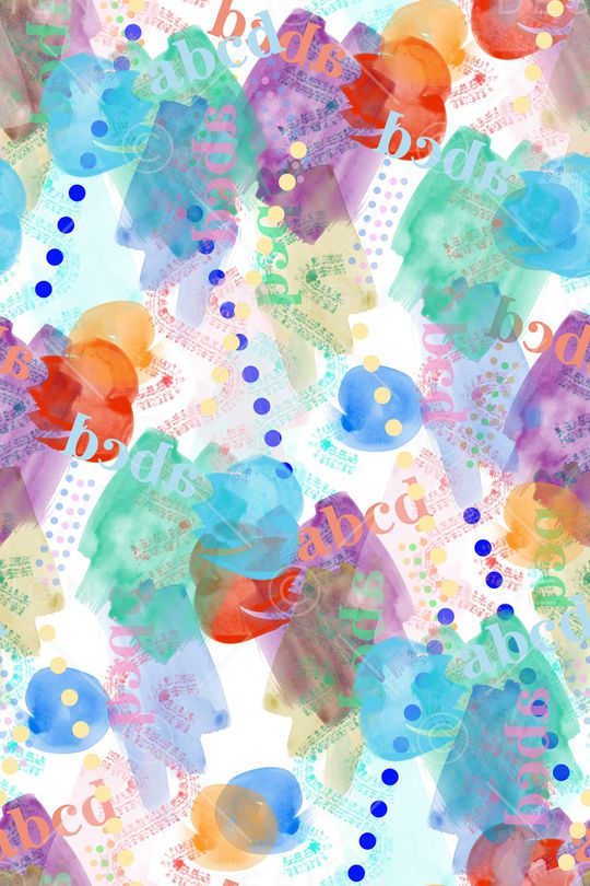 抽象印花华亿平台图片