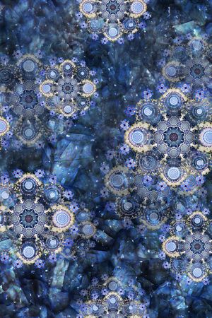 分形印花华亿平台图片