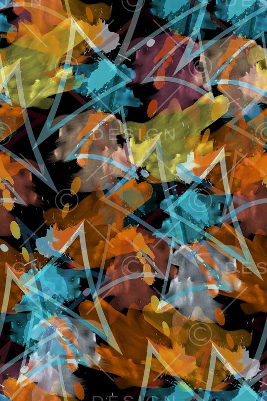 抽象印花华亿平台图片