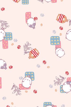 兔子印花华亿平台图片