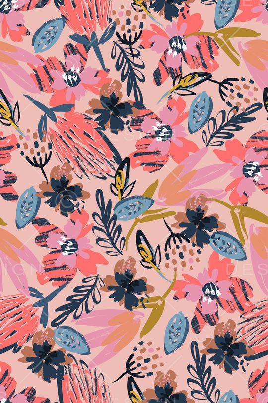 笔触印花华亿平台图片