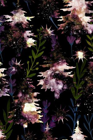 晕染肌理印花华亿平台图片