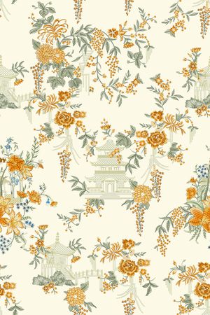 中国风印花华亿平台图片