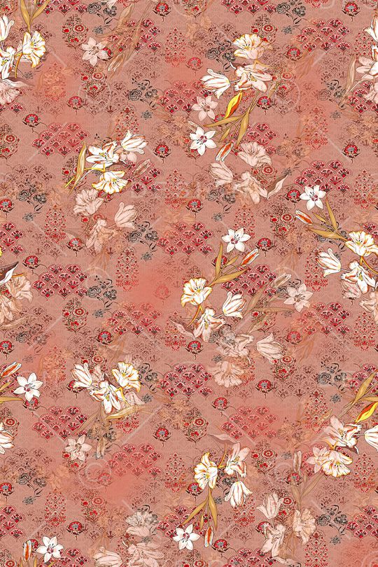 中国风印花华亿平台图片