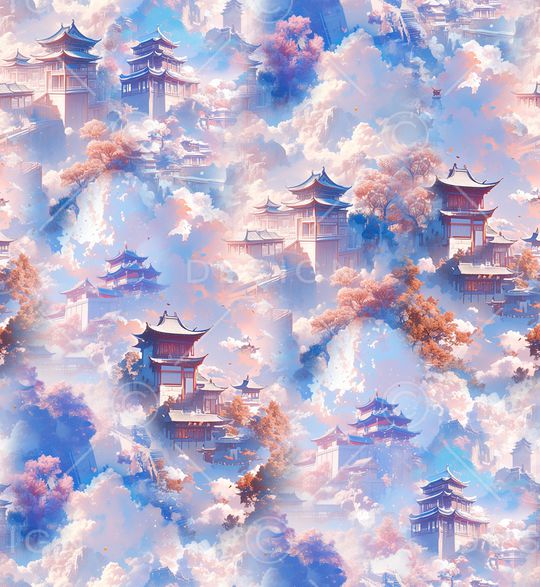 仙境印花华亿平台图片