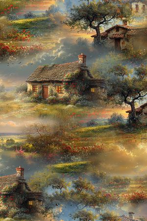 房屋印花华亿平台图片