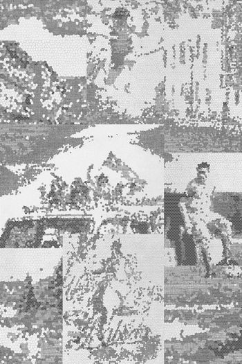 马赛克印花华亿平台图片