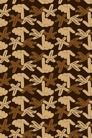 抽象花卉印花华亿平台图片